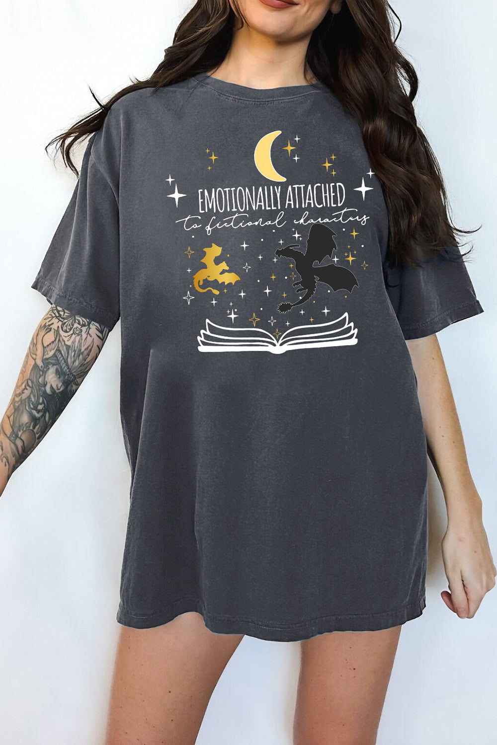 Emotionally Attached To Fictional Characters Tee For Women