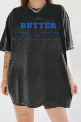 Salted Butter Funny Baking Tee For Women