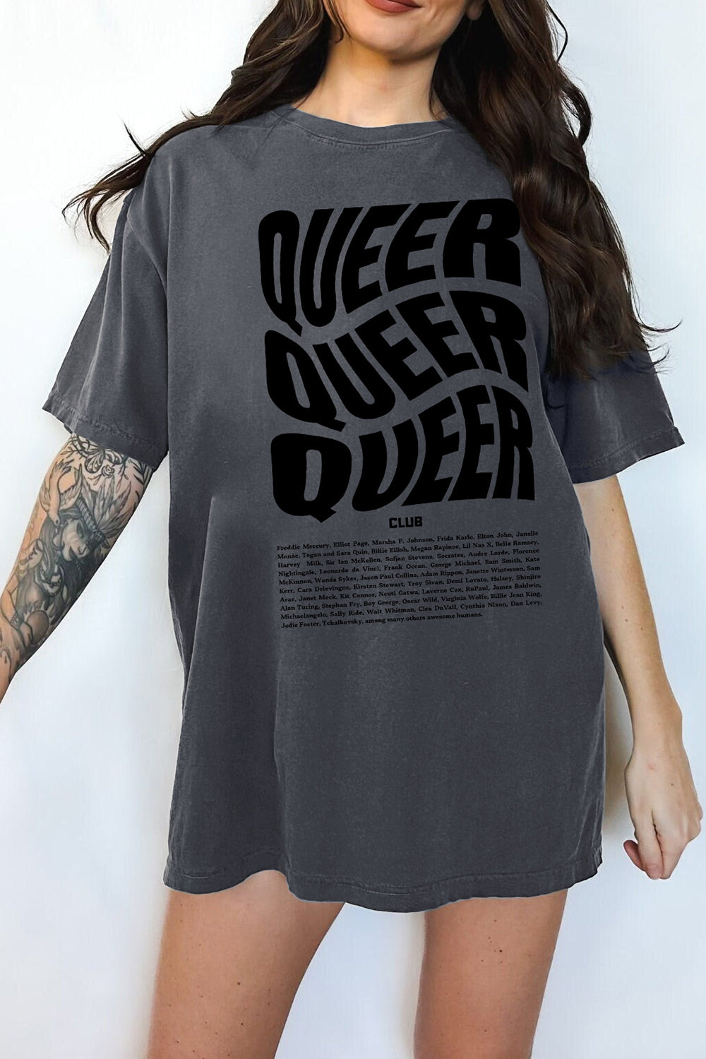 Queer Club LGBTQ Tee For Women