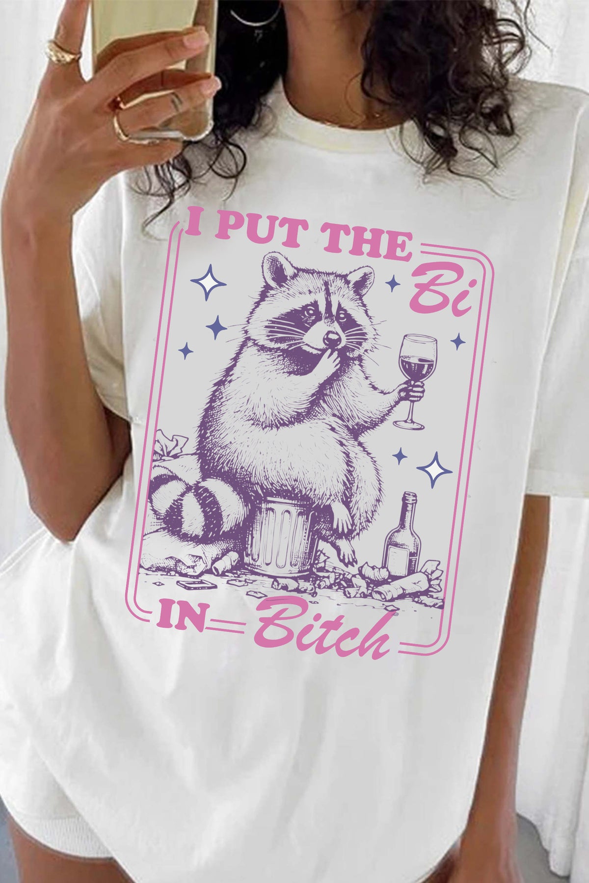 I Put The Bi In Bisexual Tee For Women