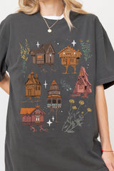 Baba Yaga Houses Tee For Women