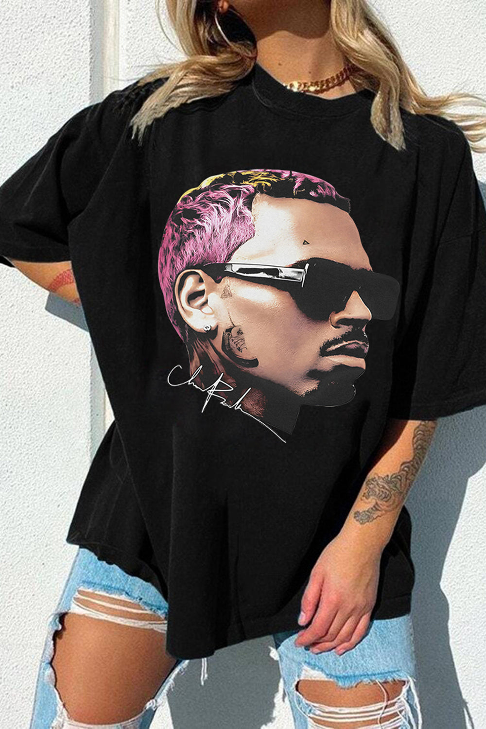 Chris Brown 11 11 Tour 2024 Tee For Women