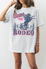 Western Cowgirl Coors Rodeo Tee For Women