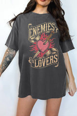 Enemies to Lovers Graphic Tee For Women