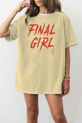 Final Girl Horror Movie Tee For Women