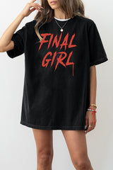 Final Girl Horror Movie Tee For Women