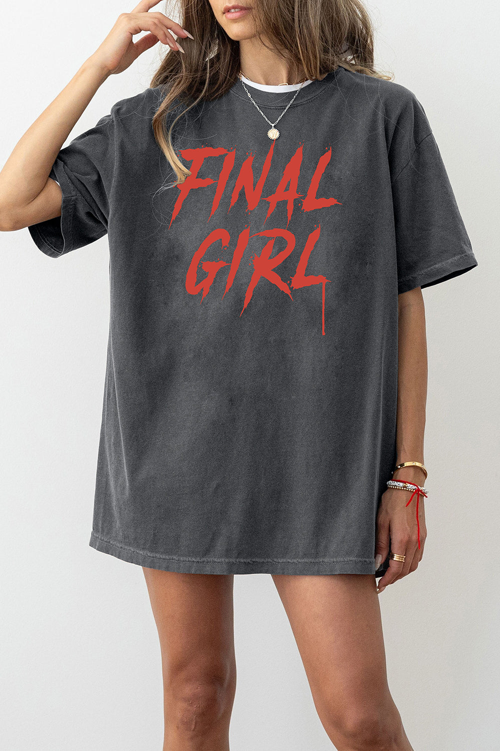 Final Girl Horror Movie Tee For Women