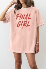 Final Girl Horror Movie Tee For Women