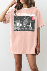 One Direction Tour  Albums Graphic Tee For Women