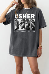 Usher World Tour Past Present Future World Tour Tee For Women