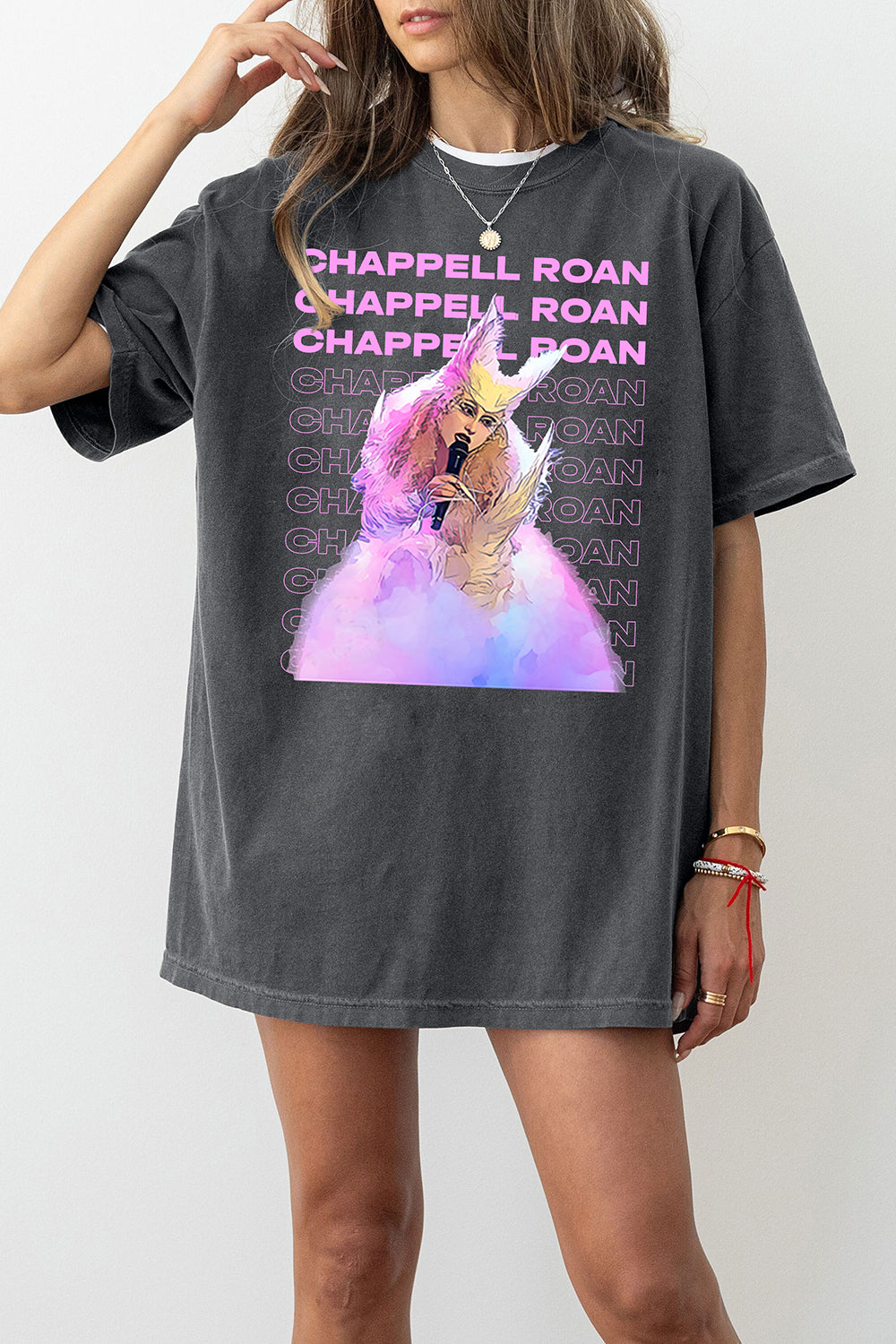 Chappell Roan White Swan Tee For Women