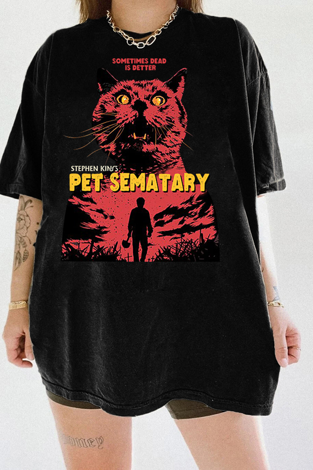 Pet Sematary Scary Movies Tee For Women