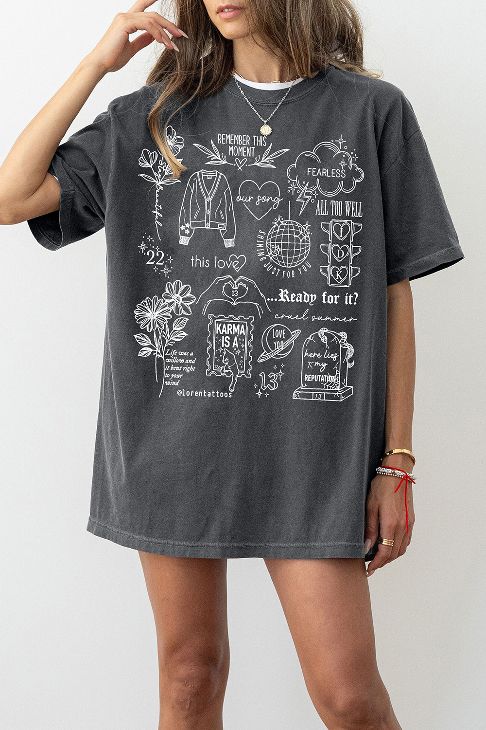 Taylor Swift Eras Tour Tee For Women