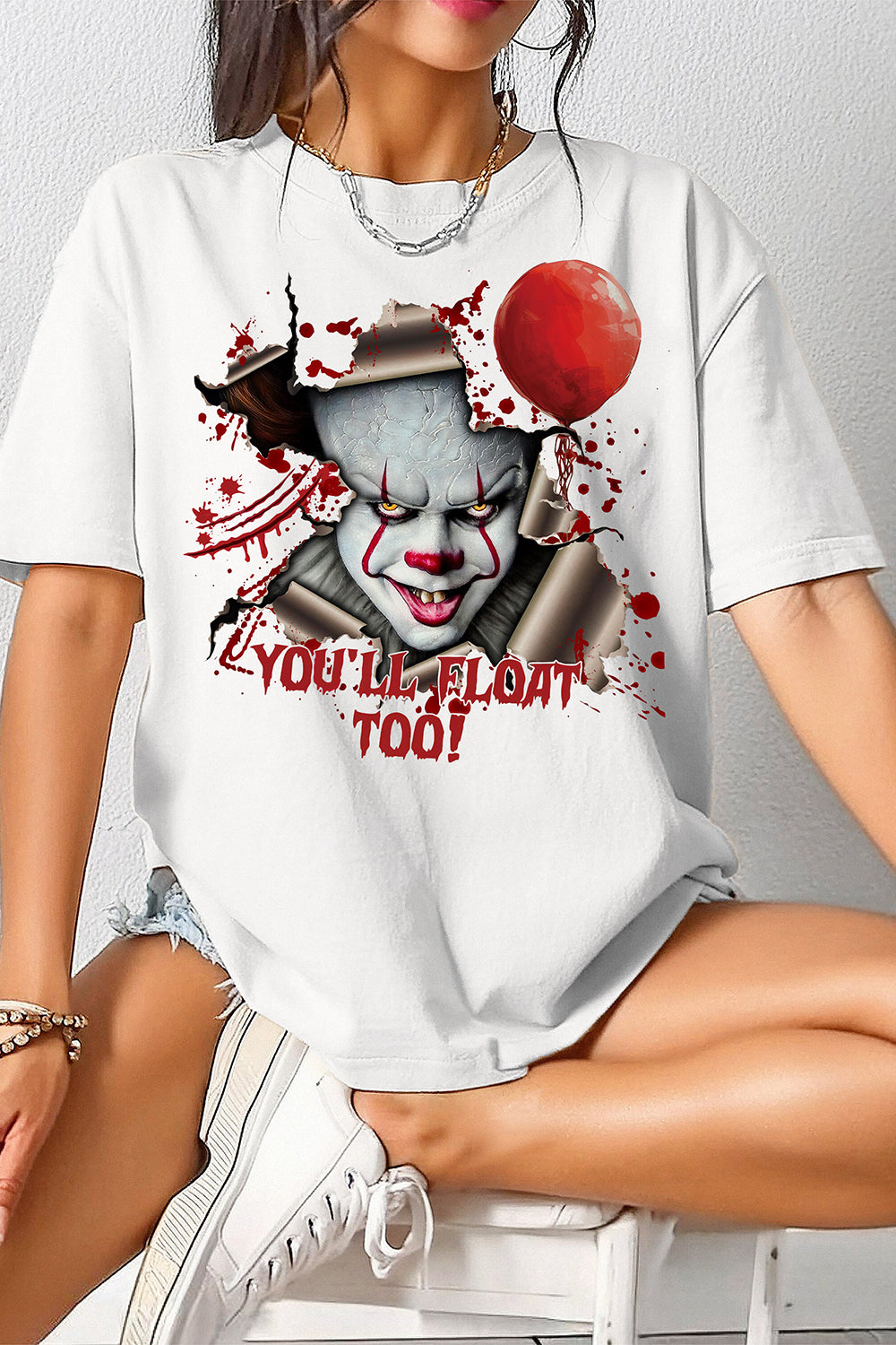 Horror Friends Tee For Women