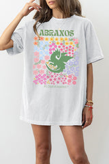 Abraxos Flower Market Sarah J Maas Tee For Women