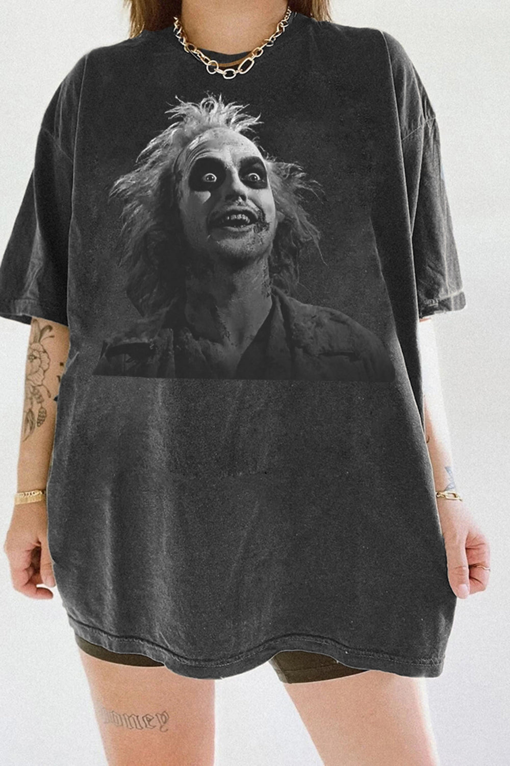 Beetlejuice Movie Halloween Tee For Women