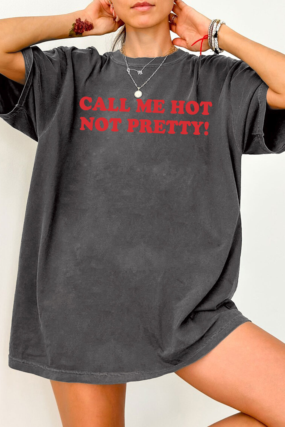 Call Me Hot Not Pretty Baby Chappell Roan Tee For Women