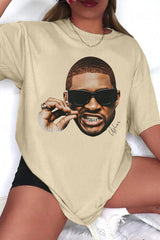 Usher Vintage Rap Tee For Women