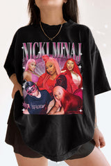 2024 Nicki Minaj Tour Graphic Tee For Women