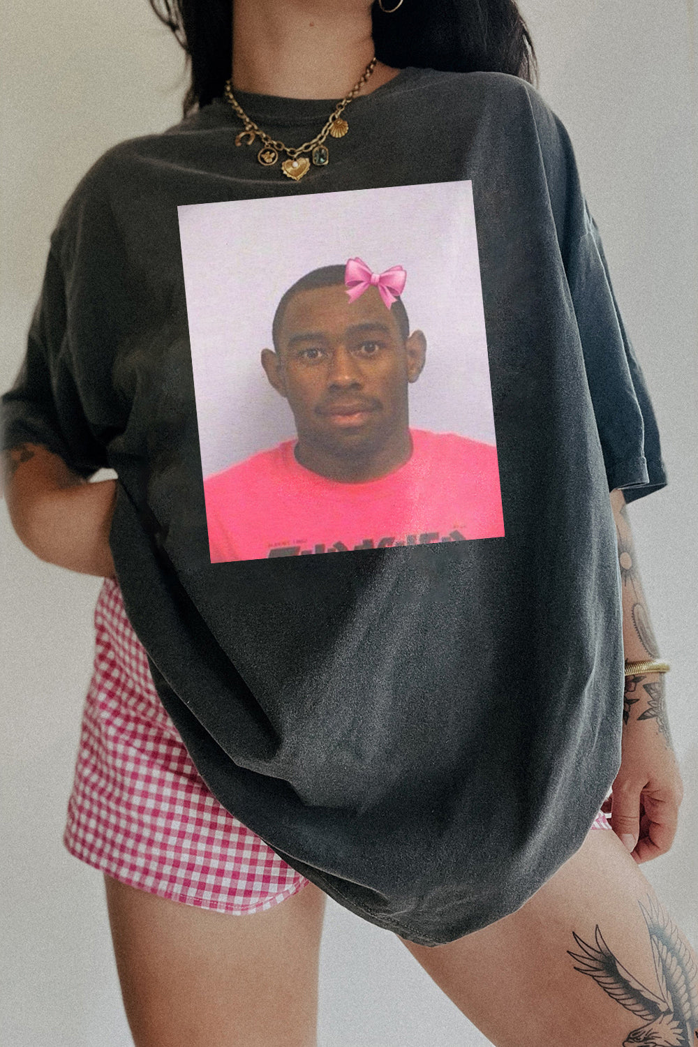 Tyler the Creator Mugshot Graphic Tee For Women