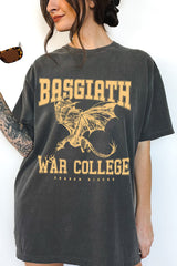 Basgiath War College Fourth Wing Dragon Rider Tee For Women