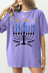 Happy Hanukkah Jewish Tee For Women