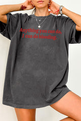 Anything You Can Do I Can Do Bleeding Feminist Tee For Women