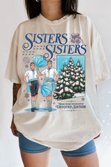 Haynes Sisters White Christmas Movie Boy Version Tee For Women