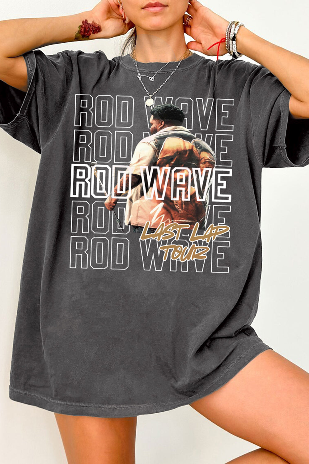 Rod Wave Last Lap Concert Tee For Women