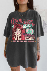 Chappell Roan Good Luck Babe Tee For Women