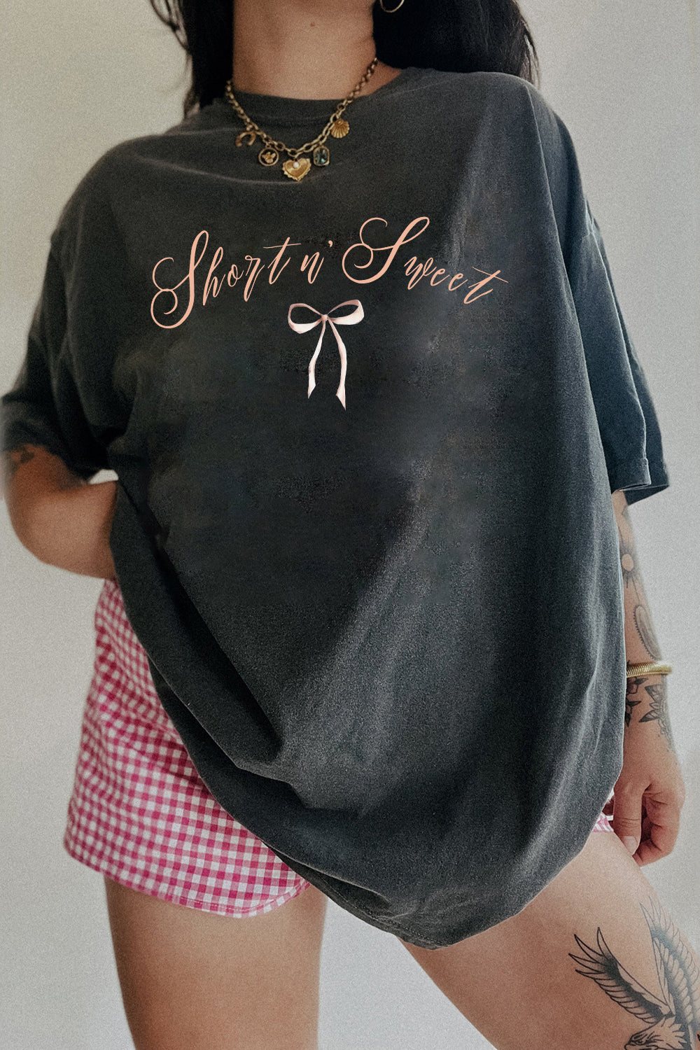 Short n' Sweet Retro Sabrina Carpenter Tee For Women