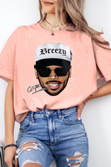 Breezy Chris Brown Merch Tee For Women