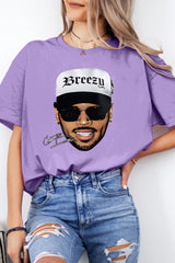 Breezy Chris Brown Merch Tee For Women