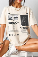 Kendrick Lamar Vintage Graphic Tee For Women