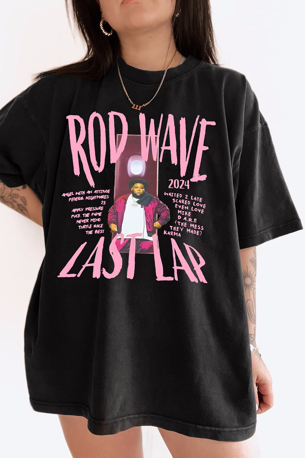 Rod Wave Concert Last Lap Tour Tee For Women