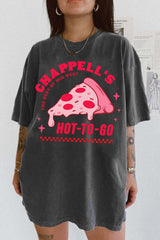 Chappell's Hot to Go Pizza Tee For Women