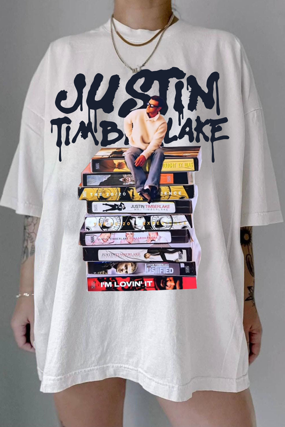 Justin Timberlake Concert Album Tee For Women