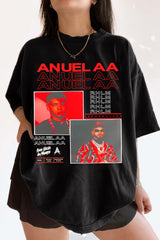 Anuel AA Real Hasta La Muerte Ablum Tee For Women