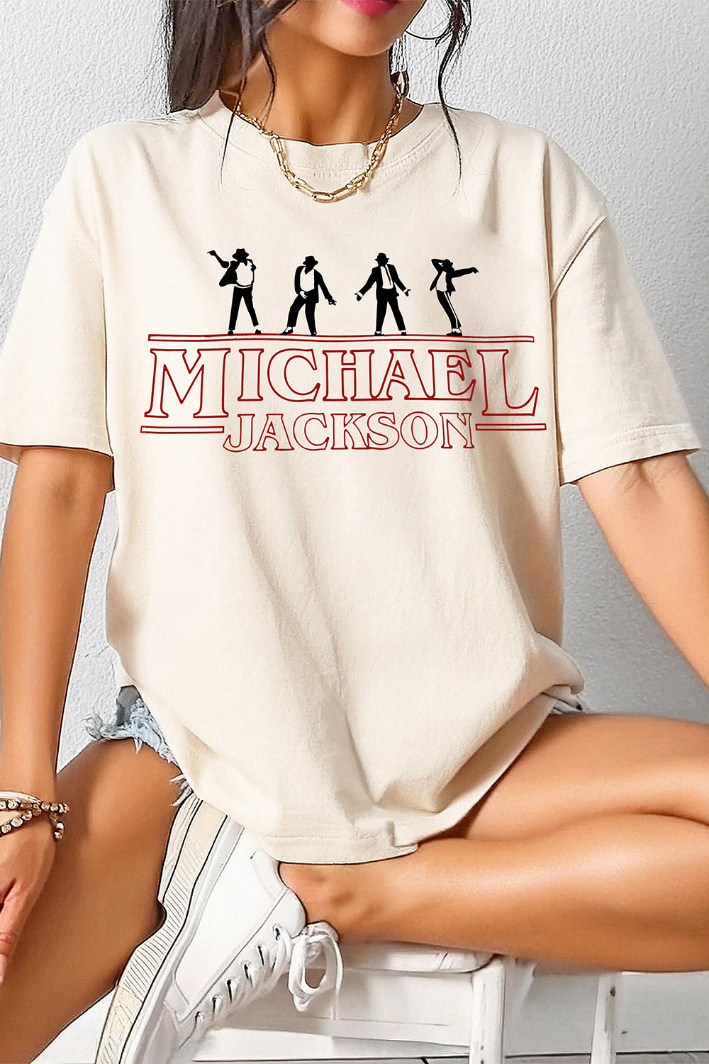 RIP Michael JackSon Dance Tee For Women