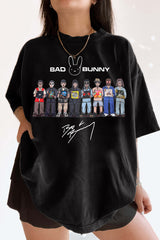 Bad Bunny DTMF Album Merch Tee For Women