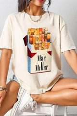 Mac Miller Cigarette Case Graphic Tee For Women