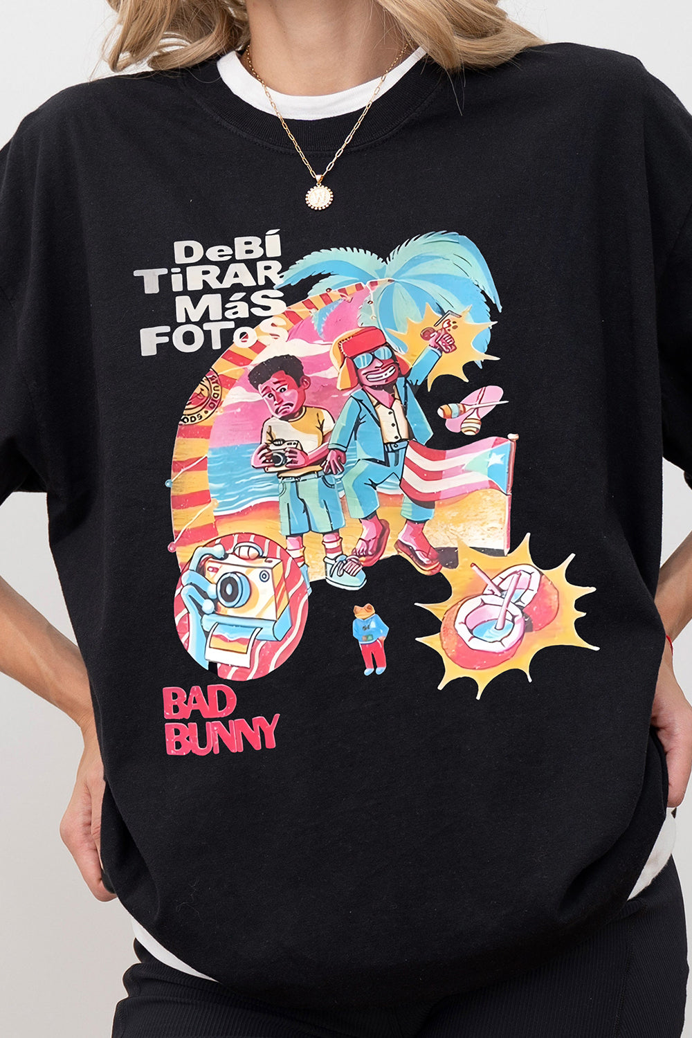 Bad Bunny DTMF Merch Tee For Women