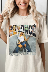 Beyoncé Cowboy Carter Tour Graphic Tee For Women