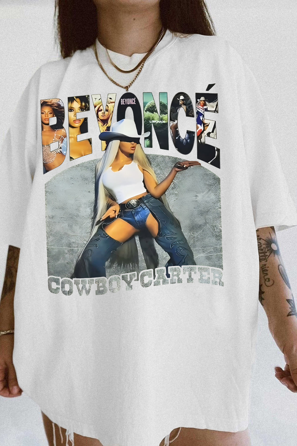 Beyoncé Cowboy Carter Tour Graphic Tee For Women