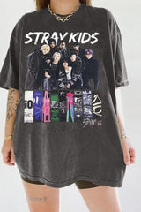 Stray Kids Album Graphic Tee For Women