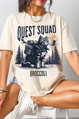 Fourth Wing Adventure Onyx Storm Quest Squad Tee For Women