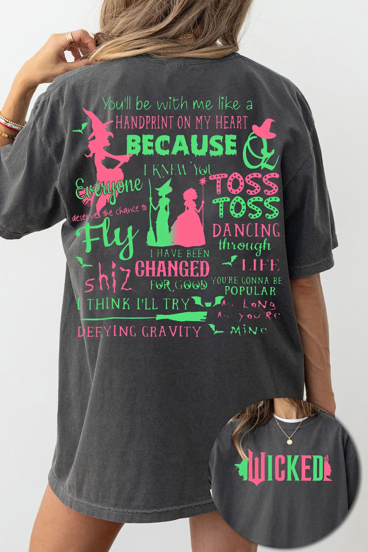 Wicked Glitter  Tee For Women