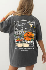 Halloweentown Est 1998 Back and Front Tee For Women