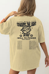 Ateez Towards The Light: Will to Power Shirt World Tour Tee For Women