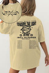 Ateez Towards The Light: Will to Power Shirt World Tour Tee For Women